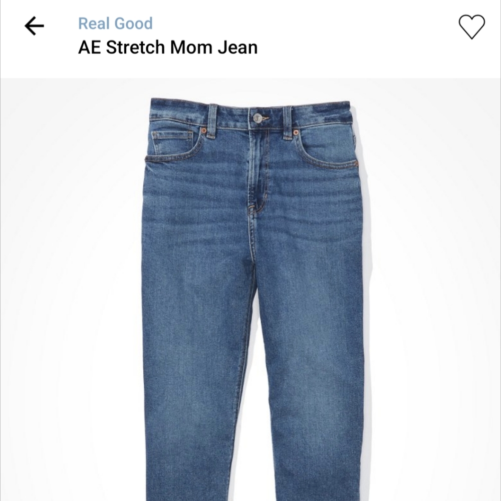 American Eagle mom jeans